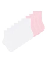 Kit 9 Pares de Meias Infantil Cano Médio Selene 1355-001 Kit 9 Pares de Meias Infantil Cano Médio Selene 1355-001