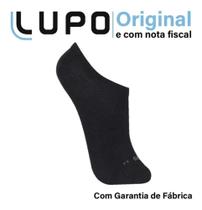 Kit 9 Pares De Meias Lupo Sapatilha Invisível Algodão