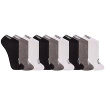 Kit 9 Pares De Meias Mormaii Cano Curto Masculina Básica Lisa