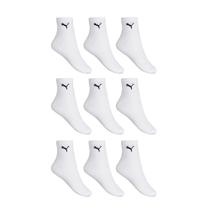 Kit 9 Pares de Meias Puma Esportiva Cano Médio Masculino