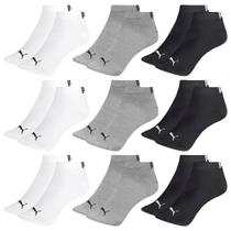 Kit 9 Pares de Meias Puma Sapatilha Invisível Infantil Kit 9 Pares de Meias Puma Sapatilha Invisível Infantil