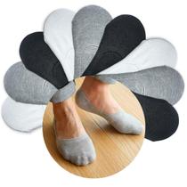 Kit 9 Pares Meia Cano Curto Invisível Respirável Versatil