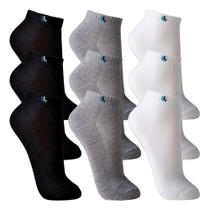 Kit 9 Pares Meia Lupo Soquete Masculina Sport