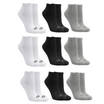 Kit 9 Pares Meia Olympikus Cano Curto