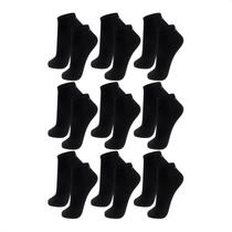 Kit 9 Pares Meia Sapatilha Invisível Puket Colegial Inverno