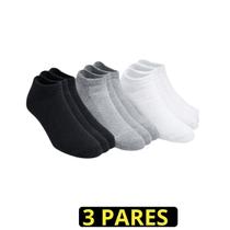 Kit 9 Pares Meia Soquete Cano Curto 39 ao 43 Masculina