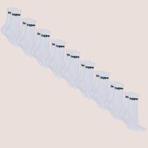 Kit 9 Pares Meia Topper Cano Médio Para Academia