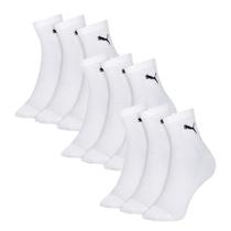Kit 9 Pares Meias Cano Médio Algodão Sport Unissex Kit 9 Pares Meias Cano Médio Algodão Sport Unissex