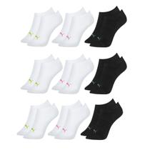 Kit 9 Pares Meias Invisível Puma Sapatilha Adulto Original