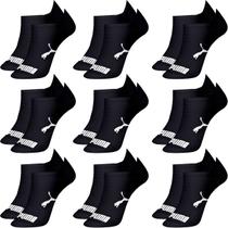 Kit 9 Pares Meias Puma Sapatilha Algodão Cano Baixo Meia Soquete Adulto Masculino Feminino Original Kit 9 Pares Meias Puma Sapatilha Algodão Cano Baixo Meia Soquete Adulto Masculino Feminino Original