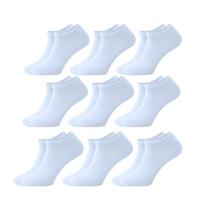 Kit 9 Pares Meias Sapatilha Cano Curto Derby Adulto Original