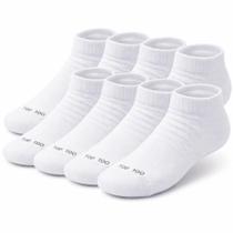 Kit 9 Pares Meias Soquete Branca Masculina Top100 Conforto Extremo e Não Escorrega