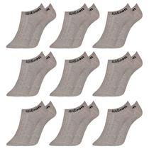 Kit 9 Pares Meias Wilson Cano Curto Masculino Cinza Kit 9 Pares Meias Wilson Cano Curto Masculino Cinza