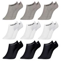 Kit 9 Pares Meias Wilson Cano Curto Masculino Kit 9 Pares Meias Wilson Cano Curto Masculino