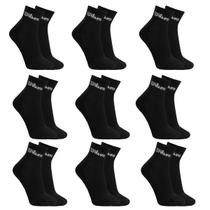 Kit 9 Pares Meias Wilson Cano Médio Masculino Adulto