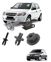 Kit 9 Pcs Grampo Presilha Parabarro Celta Prisma 2001 a 2012 Kit 9 Pcs Grampo Presilha Parabarro Celta Prisma 2001 a 2012