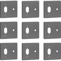 Kit 9 Placa 4x4 Posto Tomada + Saída De Fio Legrand 54395 Kit 9 Placa 4x4 Posto Tomada + Saída De Fio Legrand 54395