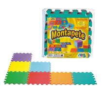 Kit 9 Placas Tapete Tatame De EVA De Encaixar Montar Infantil Grosso 33x33cm 8mm - Nig Brinquedos
