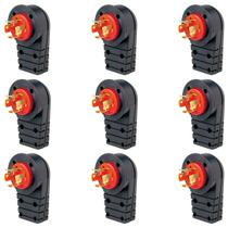 Kit 9 Plug Macho 3p+t 30a Com Trava Com Prensa Pial 56406