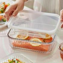 Kit 9 Potes Hermético Desenhado 1520ml Geladeira Lancheira