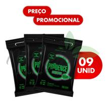 Kit 9 Preservativo Camisinhas Neon Brilha No Escuro Prudence