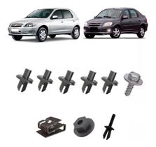 Kit 9 Presilhas Parabarro Dianteiro Celta Prisma 2007 2012 Kit 9 Presilhas Parabarro Dianteiro Celta Prisma 2007 2012