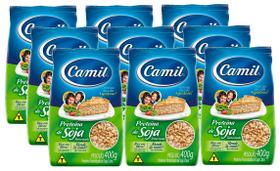 kit 9 Proteína de Soja Texturizada Clara Camil Pacote 400g