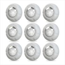 Kit 9 refletor 9w rgb lxp Kit 9 refletor 9w rgb lxp