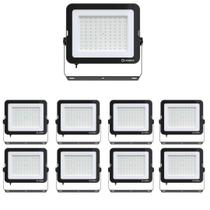 Kit 9 Refletores Floodlight Compact Core 200w 5000k Osram