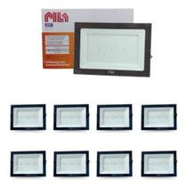 Kit 9 Refletores Led Philips Pila 200w Ip65 Holofote 6500k Kit 9 Refletores Led Philips Pila 200w Ip65 Holofote 6500k