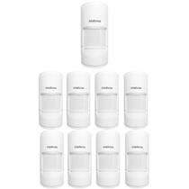 Kit 9 Sensores Alarme Passivo IVP 5001 PET SHIELD Intelbras