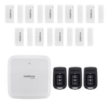 Kit 9 Sensores Xas 8000 C/ Sirene Xss 8000 E 3 Controles