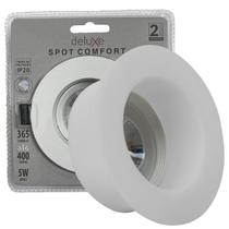 Kit 9 Spot Led Comfort Redondo Recuado 5w Branco Neutro 4000K