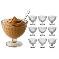 Kit 9 Taças De Vidro Candice Dot Grande Sorvetes Sobremesas Coquitéis 300ml Hauskraft Kit 9 Taças De Vidro Candice Dot Grande Sorvetes Sobremesas Coquitéis 300ml Hauskraft