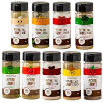Kit 9 Temperos Naturais Primeiros Sabores - Terra Amor 40g Kit 9 Temperos Naturais Primeiros Sabores - Terra Amor 40g