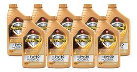 Kit 9 Texaco Havoline 5w30 Semissintético Gm 6094m.