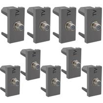 Kit 9 Tomada Antena Tv Legrand Pial Plus+ 635030 Bege Kit 9 Tomada Antena Tv Legrand Pial Plus+ 635030 Bege