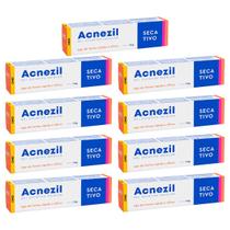 Kit 9 Unidades Gel Secativo Antiacne Acnezil 10g