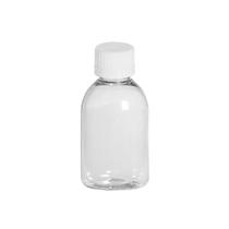 Kit 90 Frasco Pet De 100ml Com Tampa Lacre Rosca 24 Branca