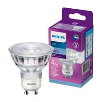 Kit 90 lampada dicroica led philips gu10 6w 525lm bivolt