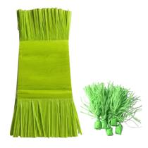 Kit 90 Papel de Seda Verde Claro para Embalar Balas De Coco