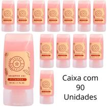Kit 90 Un De Shampoo 2 em 1 Realgems Pitanga Terra Brasilis Frasnaga 30ML Para Hotel Pousada e Motel