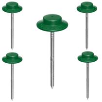 Kit 90 Unidades Prego Fácil Onduline Verde Fixação Telhad