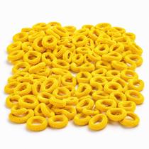 Kit 90 Xuxinha Cabelo amarelo Elástico Mini rabicó Acessório Kit 90 Xuxinha Cabelo amarelo Elástico Mini rabicó Acessório