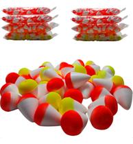 Kit 900 Boias Pesca Lambari Isopor N 0 Até N 8 Atacado Rio