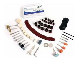 Kit 92 Pecas Ferramentas E Acessórios Para Micro Retifica