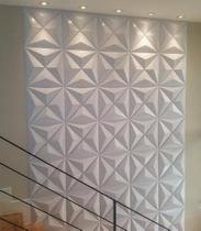 Kit 9² Revestimento 3D Plastico/Parede Ilove3D Mod. Estrelar Kit 9² Revestimento 3D Plastico/Parede Ilove3D Mod. Estrelar