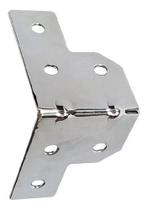 Kit 96 mata junta cromado para case 6 furos yr2302 - ONE LIGHT