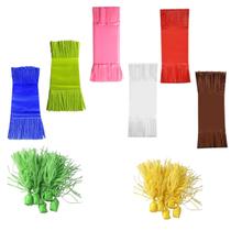 Kit 96 Papel de Seda para Embalar Bala De Coco coloridas Kit 96 Papel de Seda para Embalar Bala De Coco coloridas