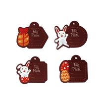 Kit 96 Tags Para Ovos - Feliz Páscoa - Sortidos